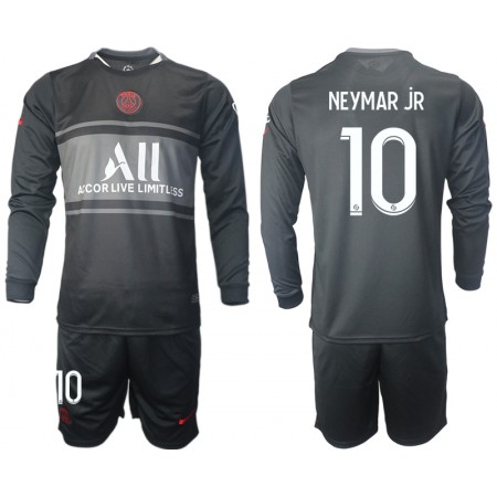 Paris Saint Germain Neymar JR 10 Kind Third Tenue 2021-22 L/S